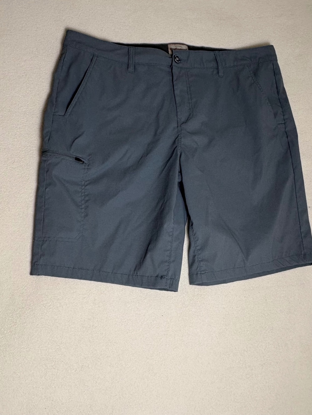 Weatherproof Vintage Men's Gray Casual Shorts Size W38